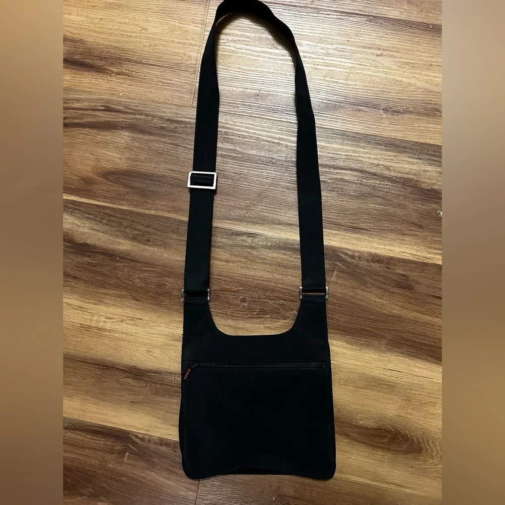 Hugo Black unisex Messenger Crossbody Bag